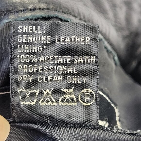 Elizabeth Woman’s Genuine leather black pencil skirt size 5/6 EUR - Picture 11 of 13